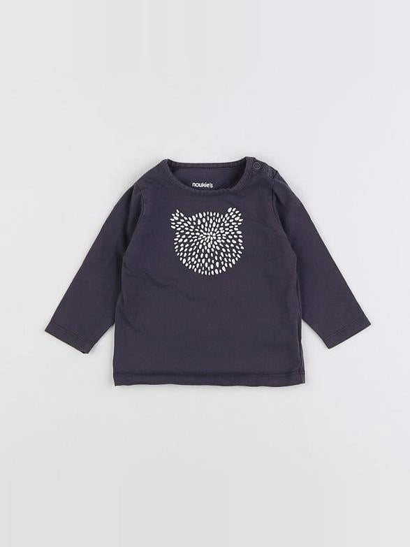Noukie's - tee-shirt gris - 3 mois