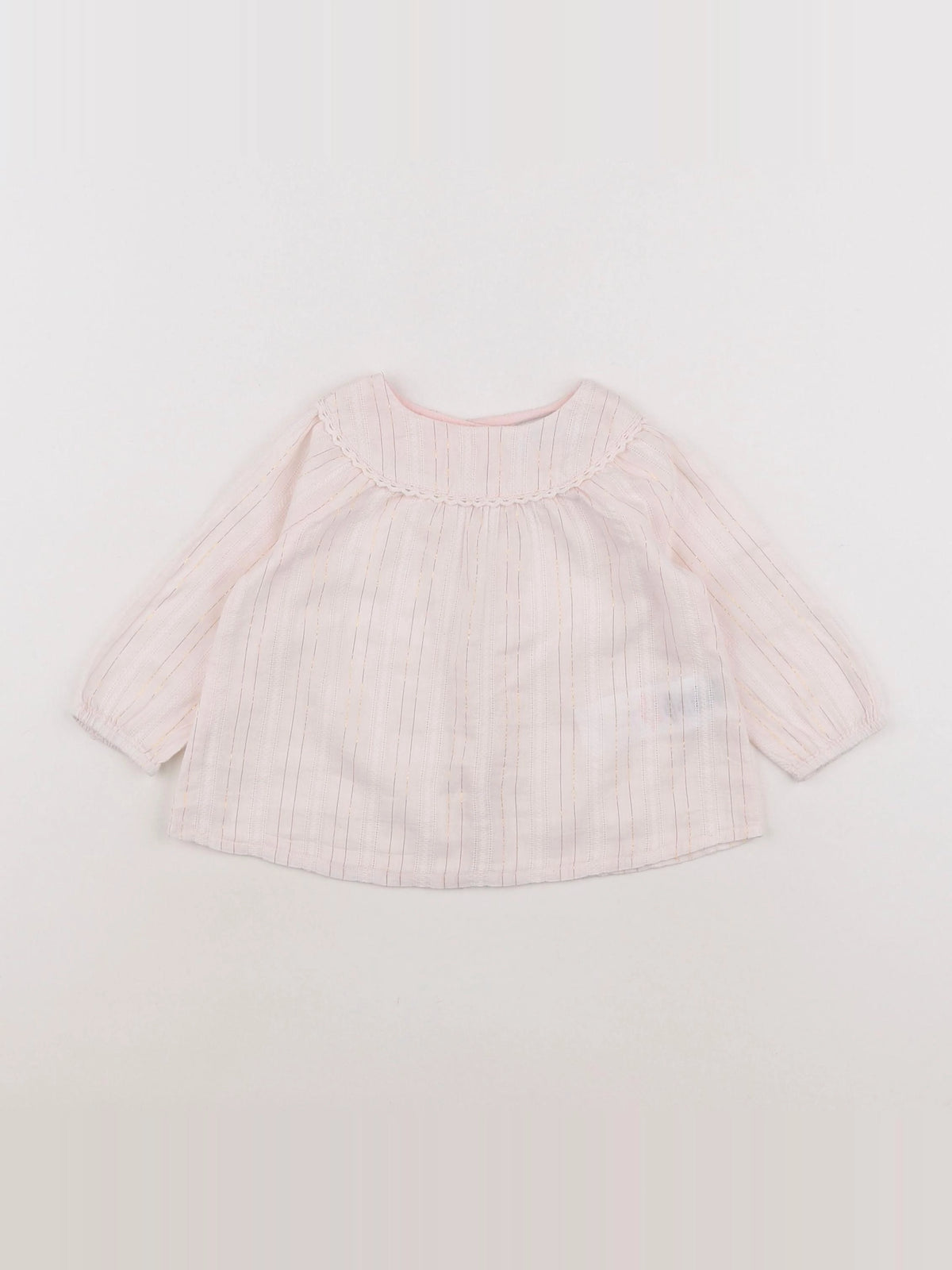 Cyrillus - blouse blanc - 6 mois