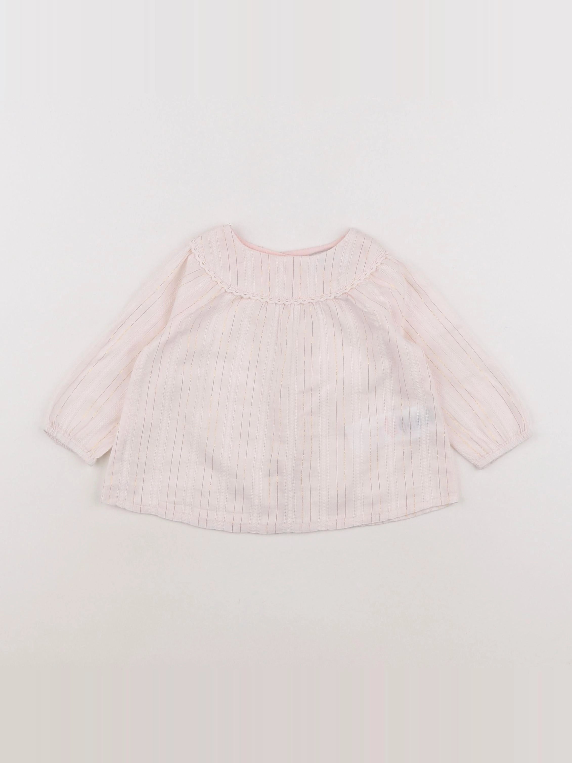 Cyrillus - blouse blanc - 6 mois