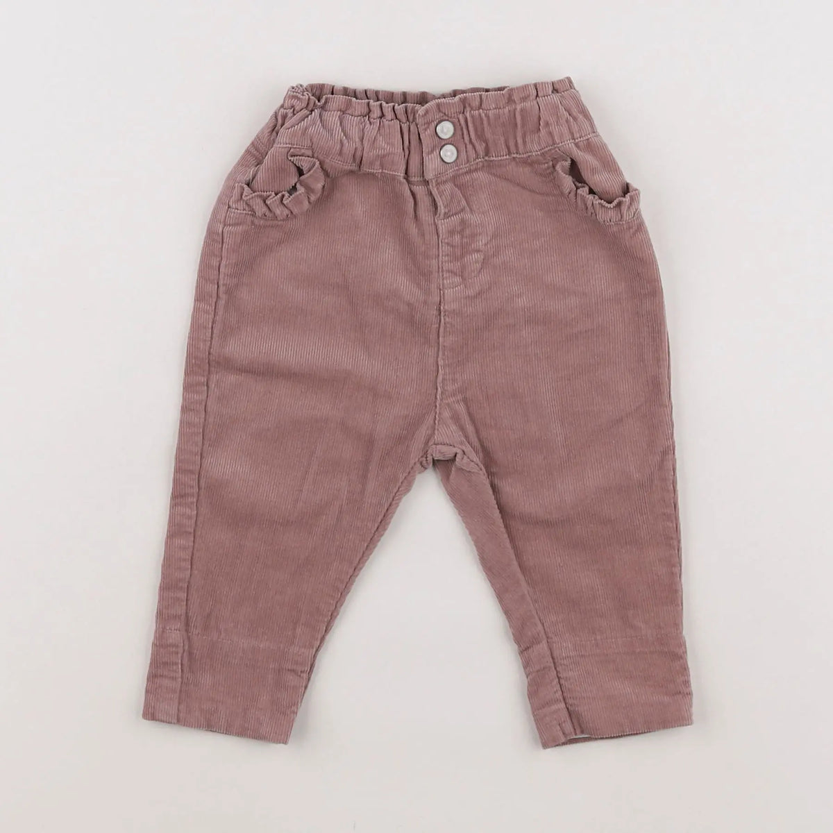 Vertbaudet - pantalon beige - 3 mois