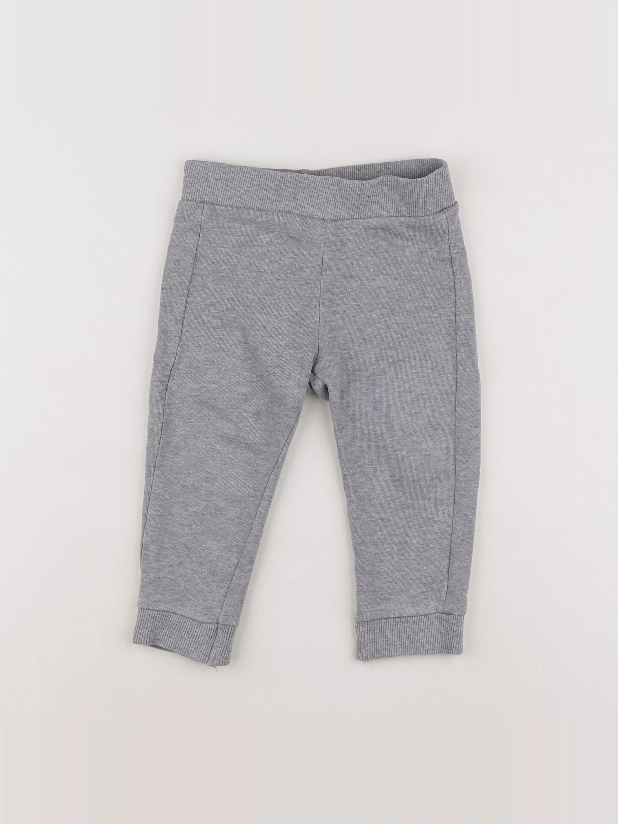 Benetton - jogging gris - 12 mois