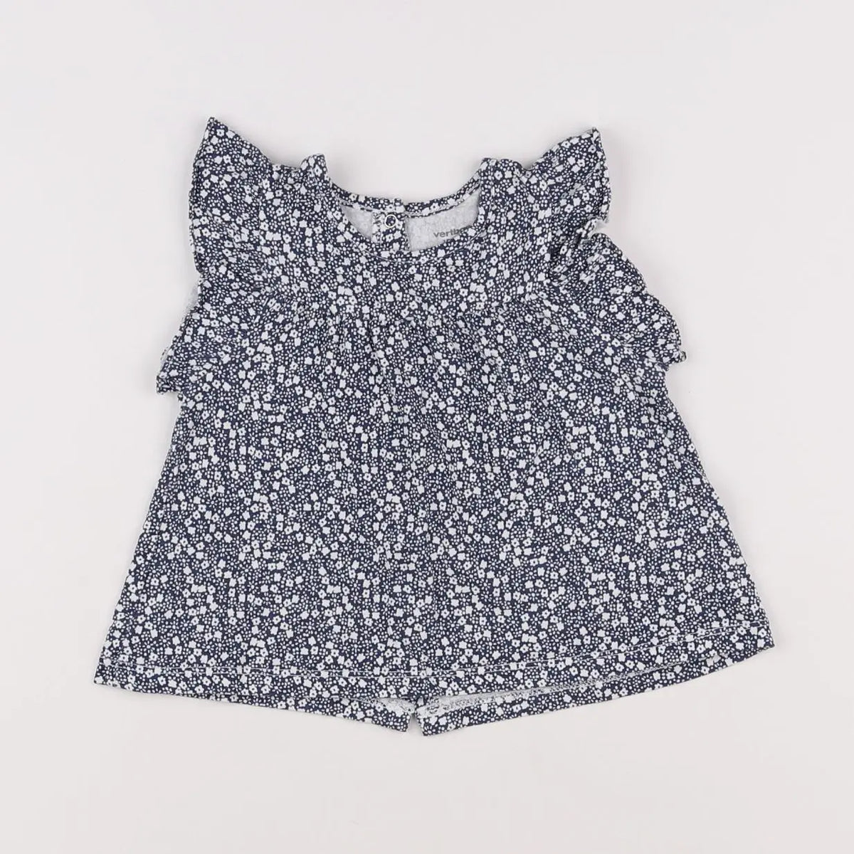 Vertbaudet - tee-shirt bleu - 18 mois