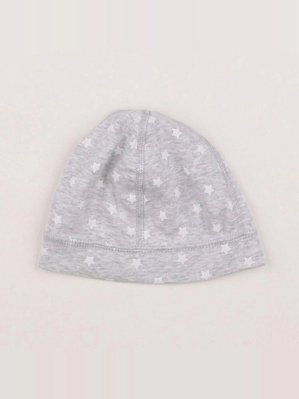 Petit Bateau - bonnet de naissance gris - 9 mois