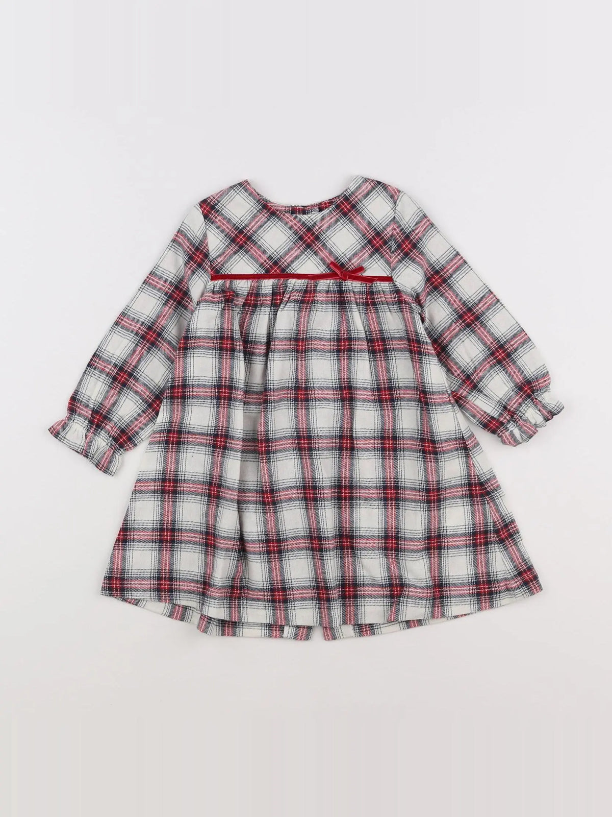 Vertbaudet - robe multicolore - 18 mois