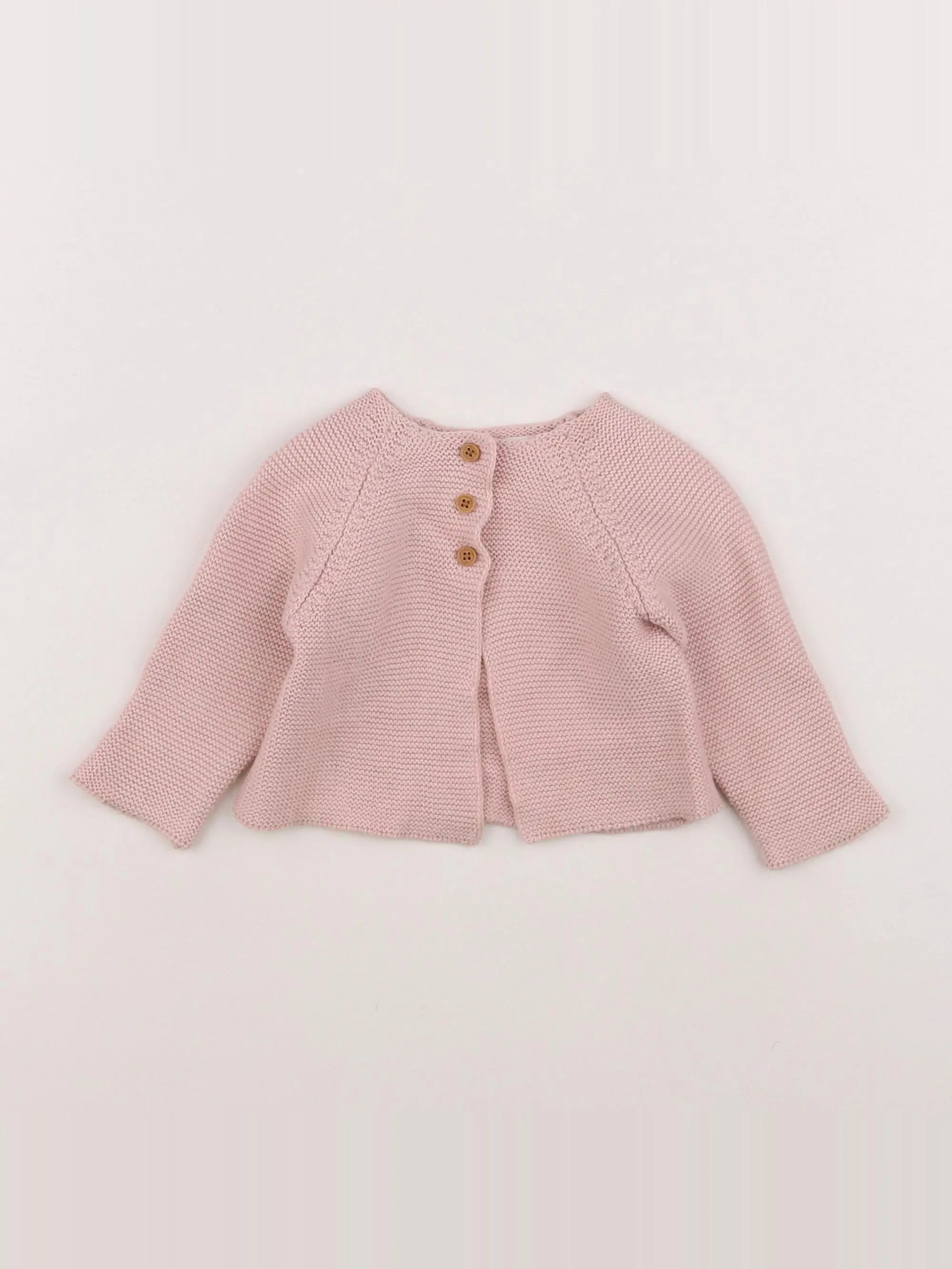 Boutchou - gilet rose - 3 mois