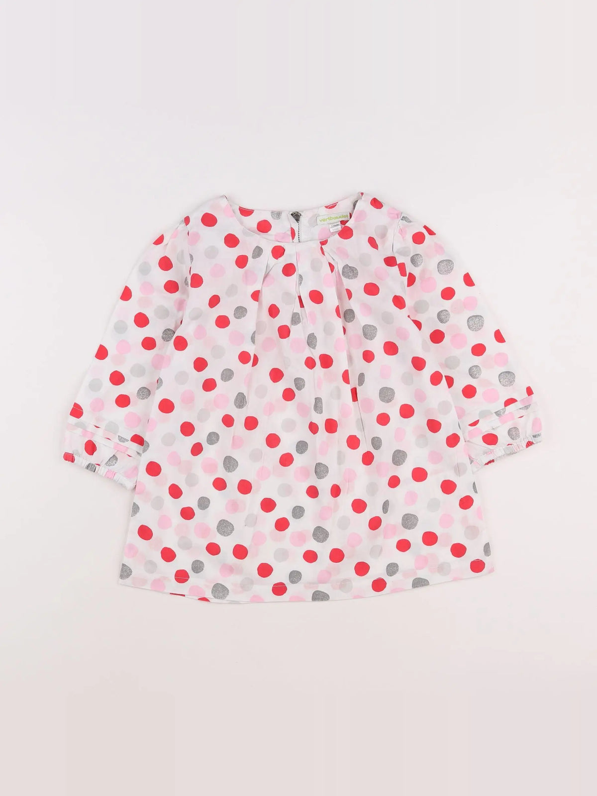 Vertbaudet - blouse multicolore - 8 ans