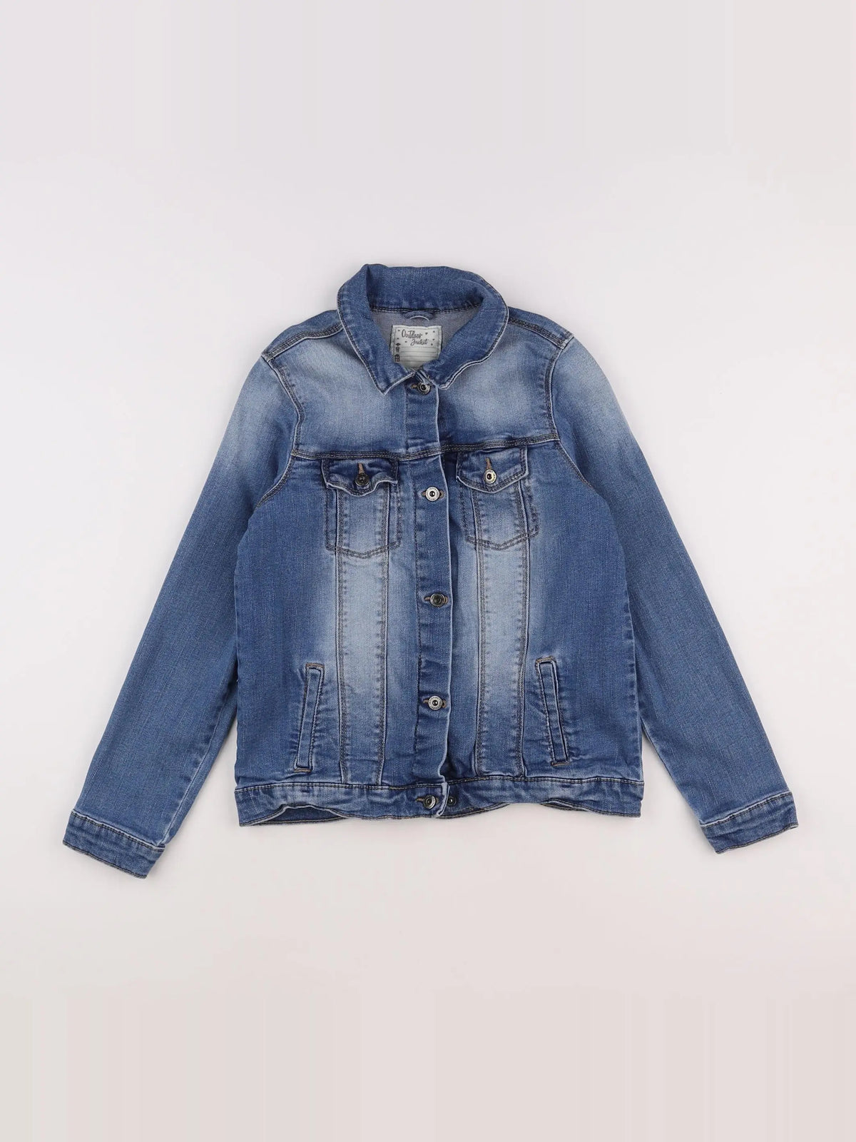 Vertbaudet - veste bleu - 10 ans