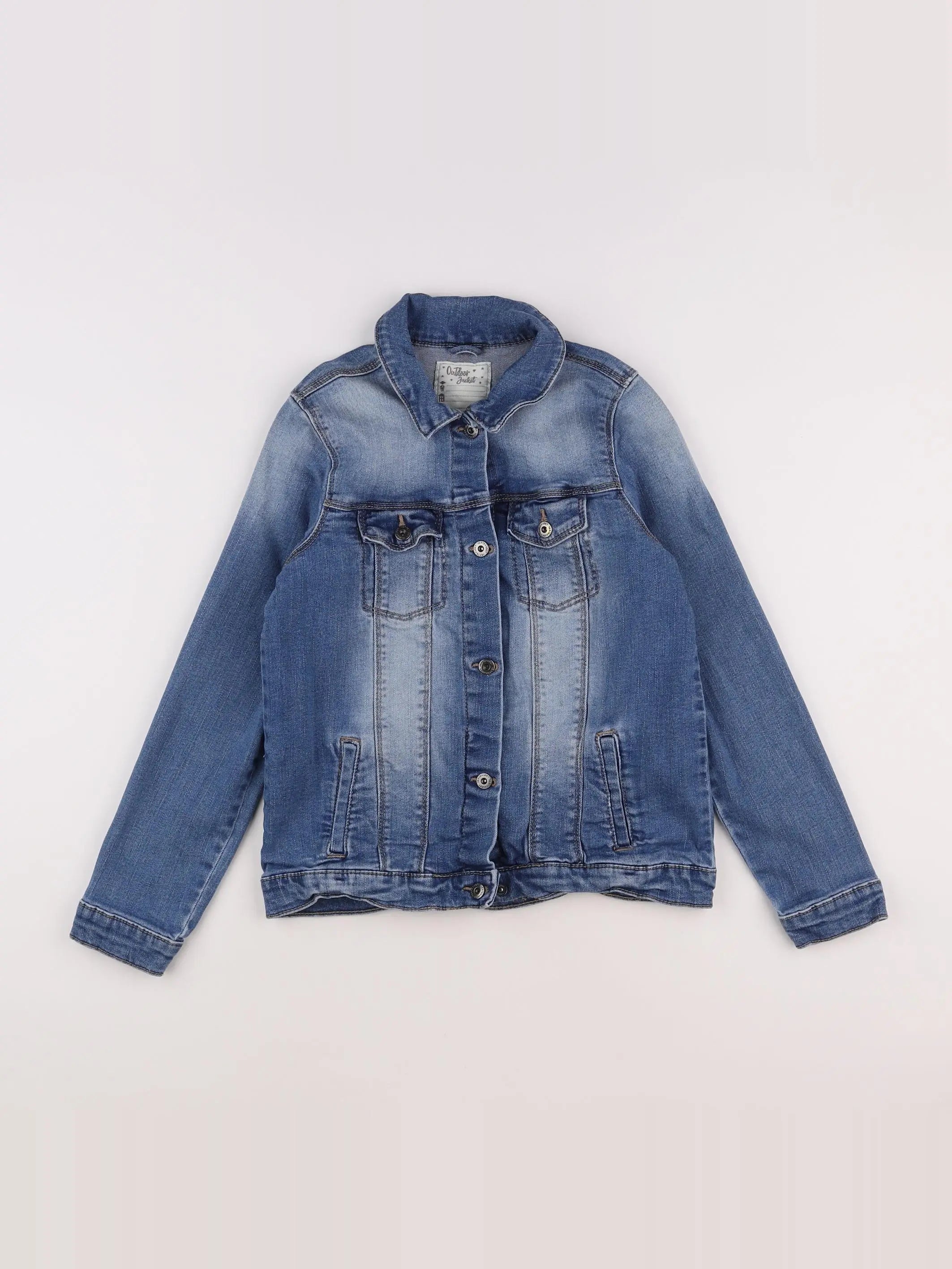 Vertbaudet - veste bleu - 10 ans