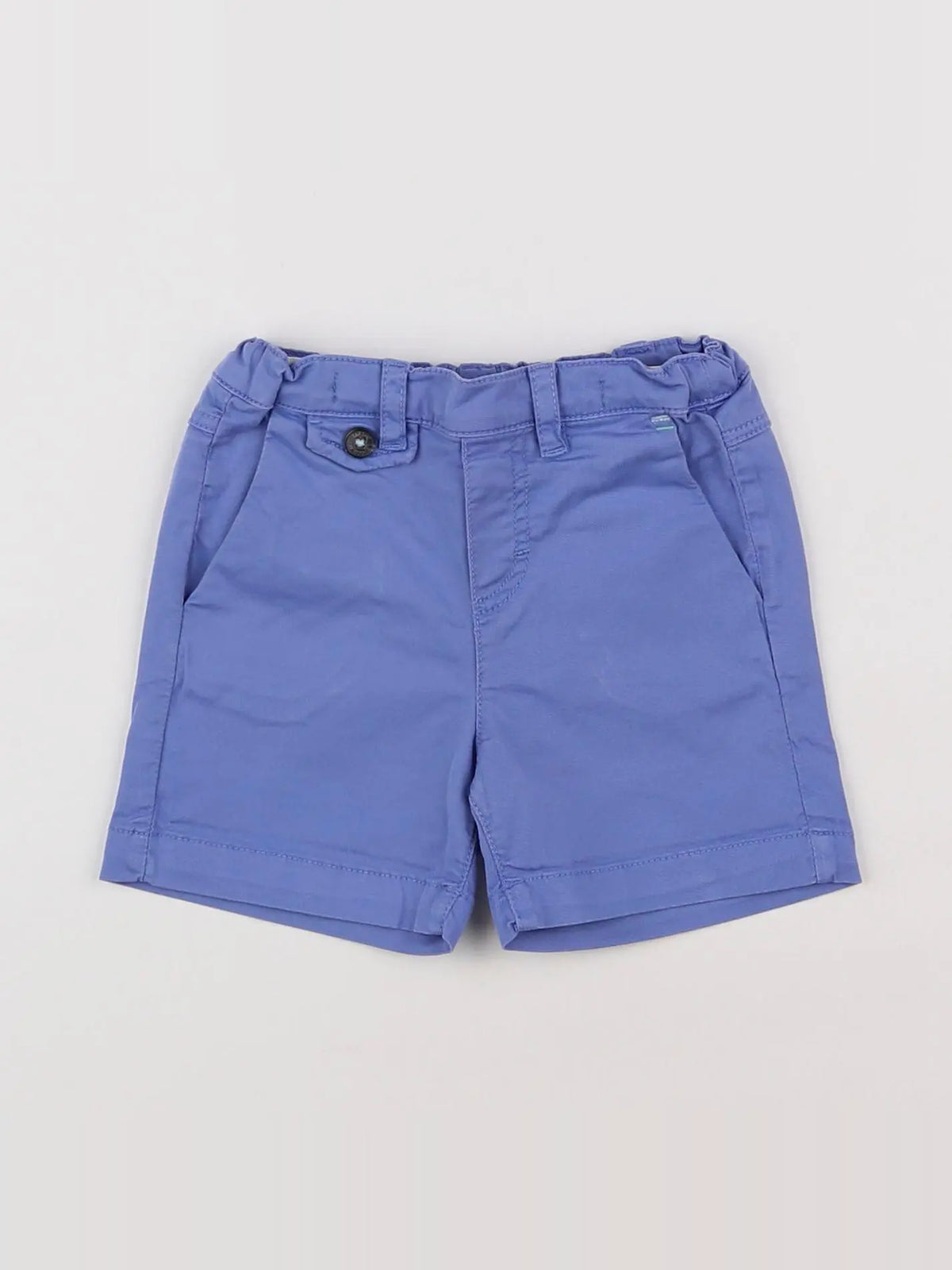 Tartine & Chocolat - short bleu - 6 mois