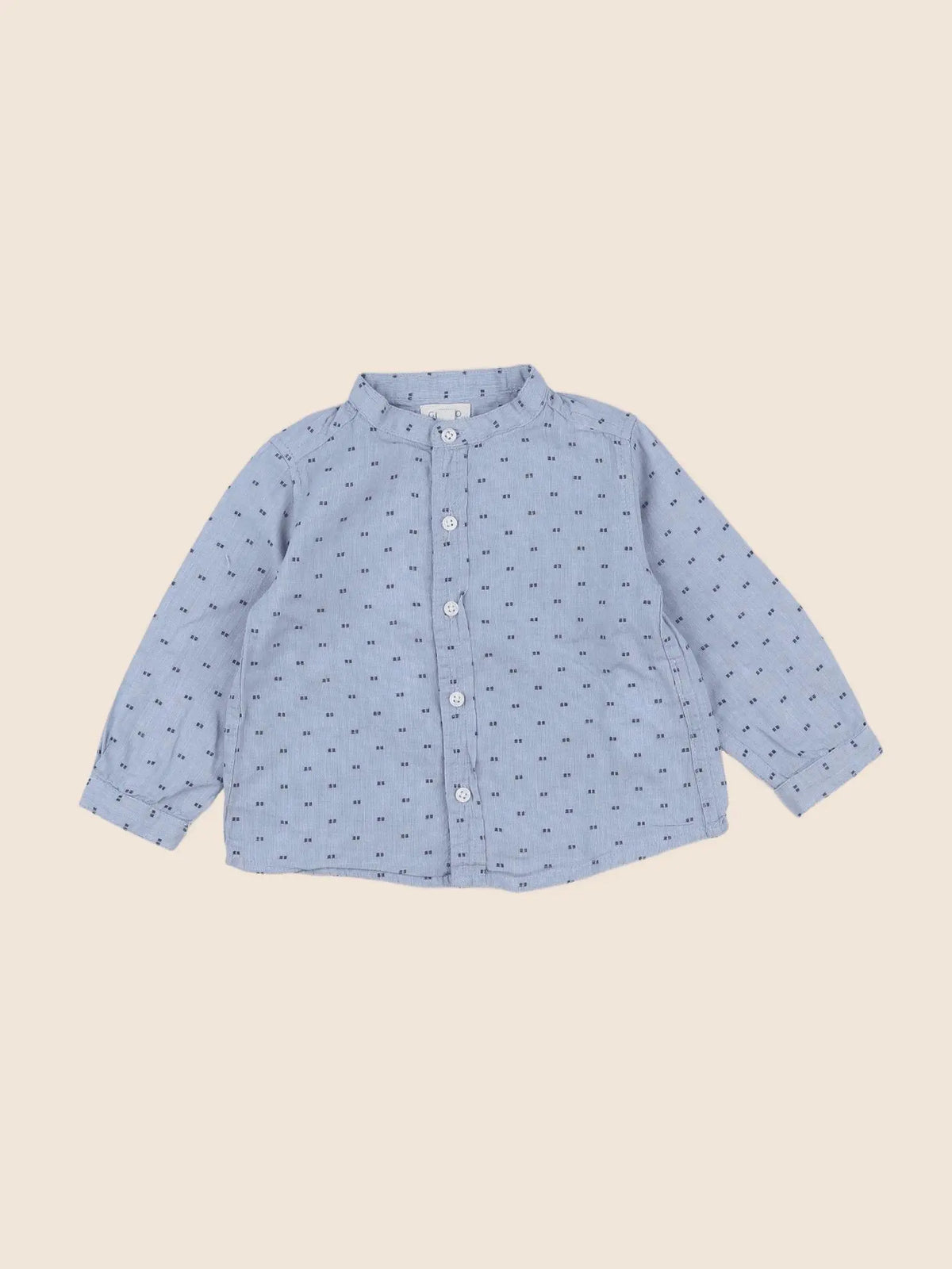 Gocco - chemise bleu - 9/12 mois