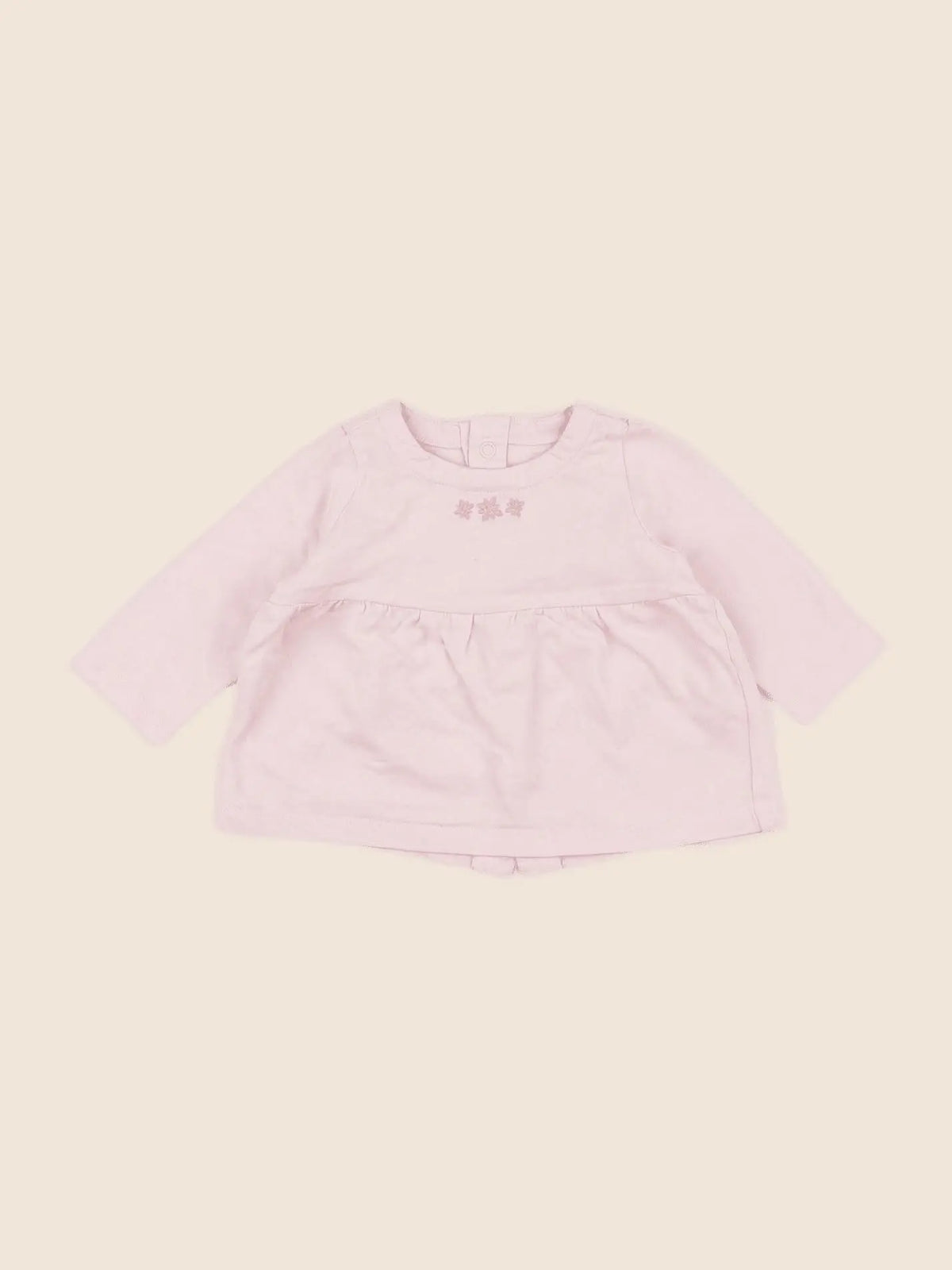 Natalys - tee-shirt rose - 3 mois
