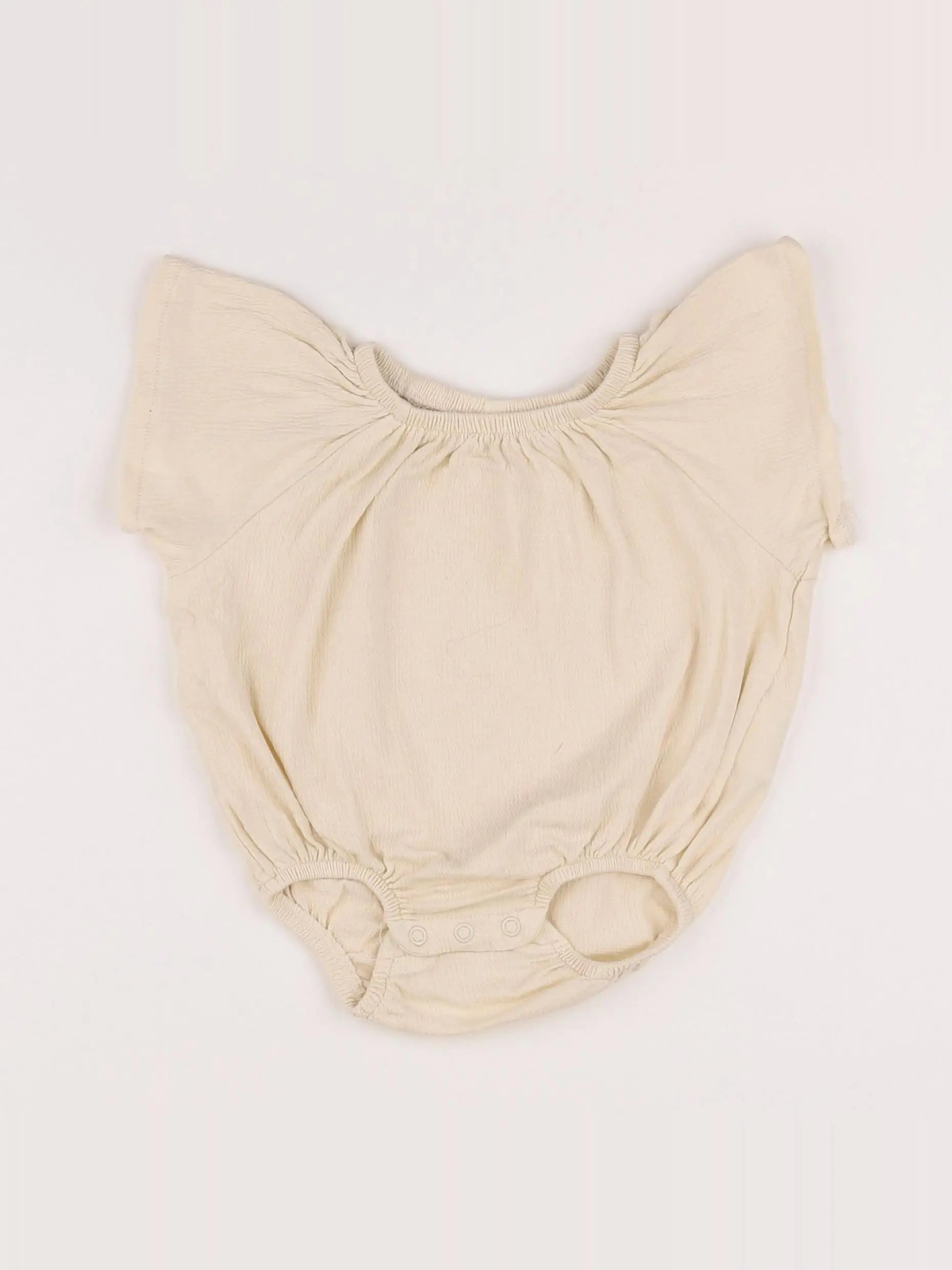 H&M - combinaison beige - 6 mois