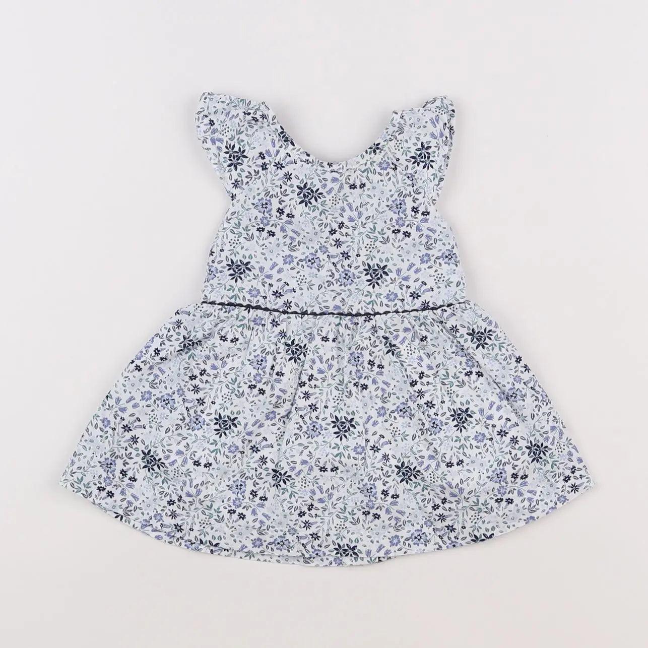 Vertbaudet - robe bleu - 3 mois