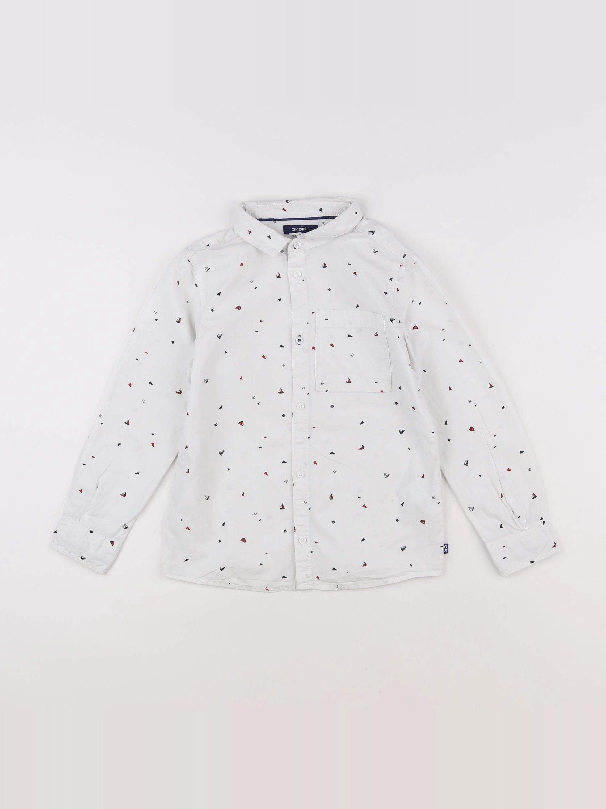 Okaidi - chemise blanc - 6 ans