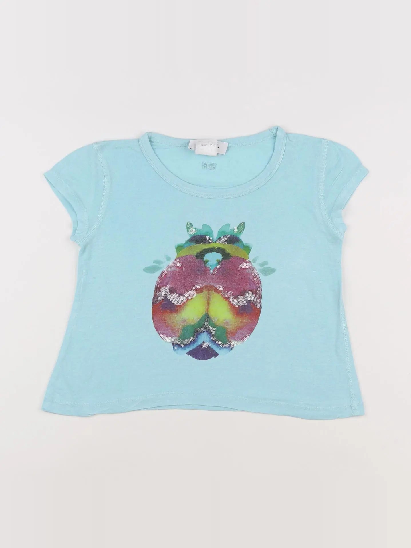 Sonia Rykiel - tee-shirt bleu - 6 ans
