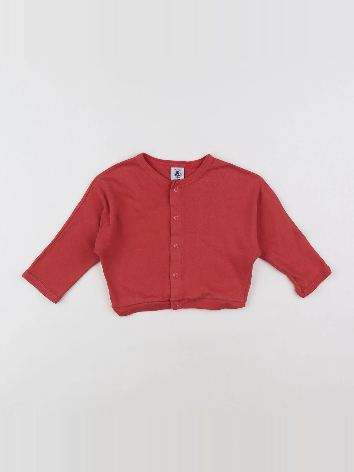Petit Bateau - tee-shirt rose - 12 mois