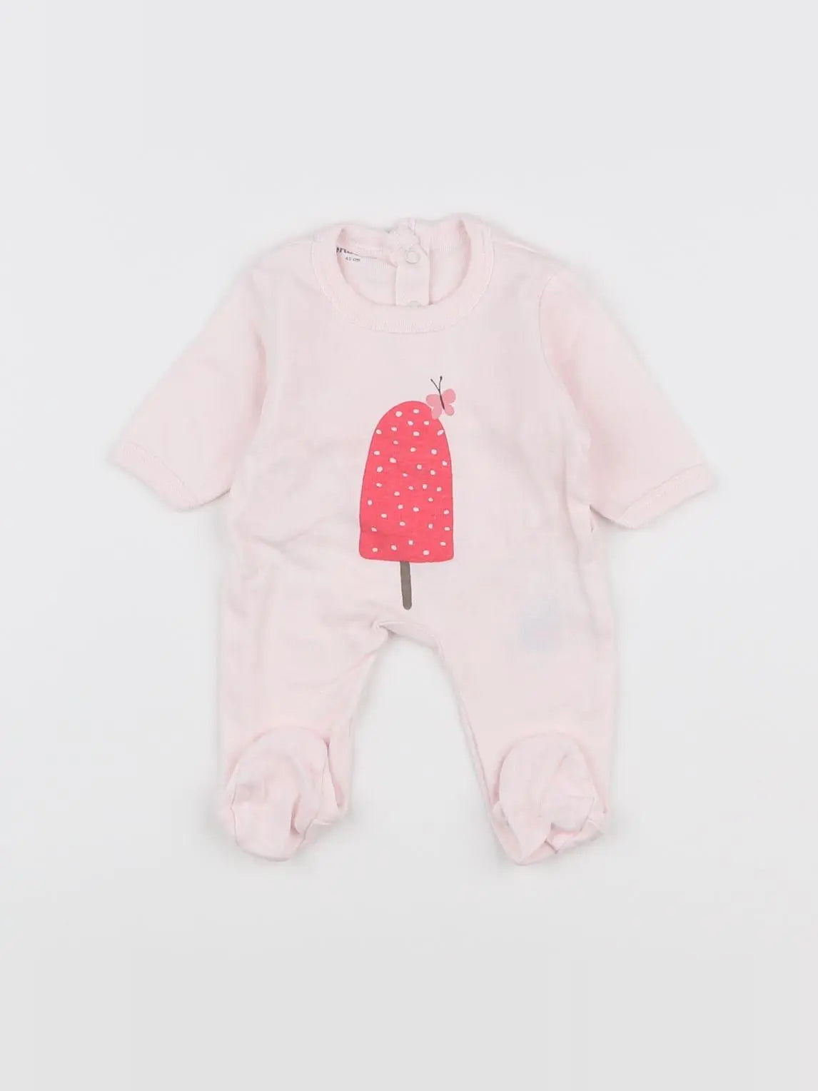 Vertbaudet - pyjama coton rose - Prématuré