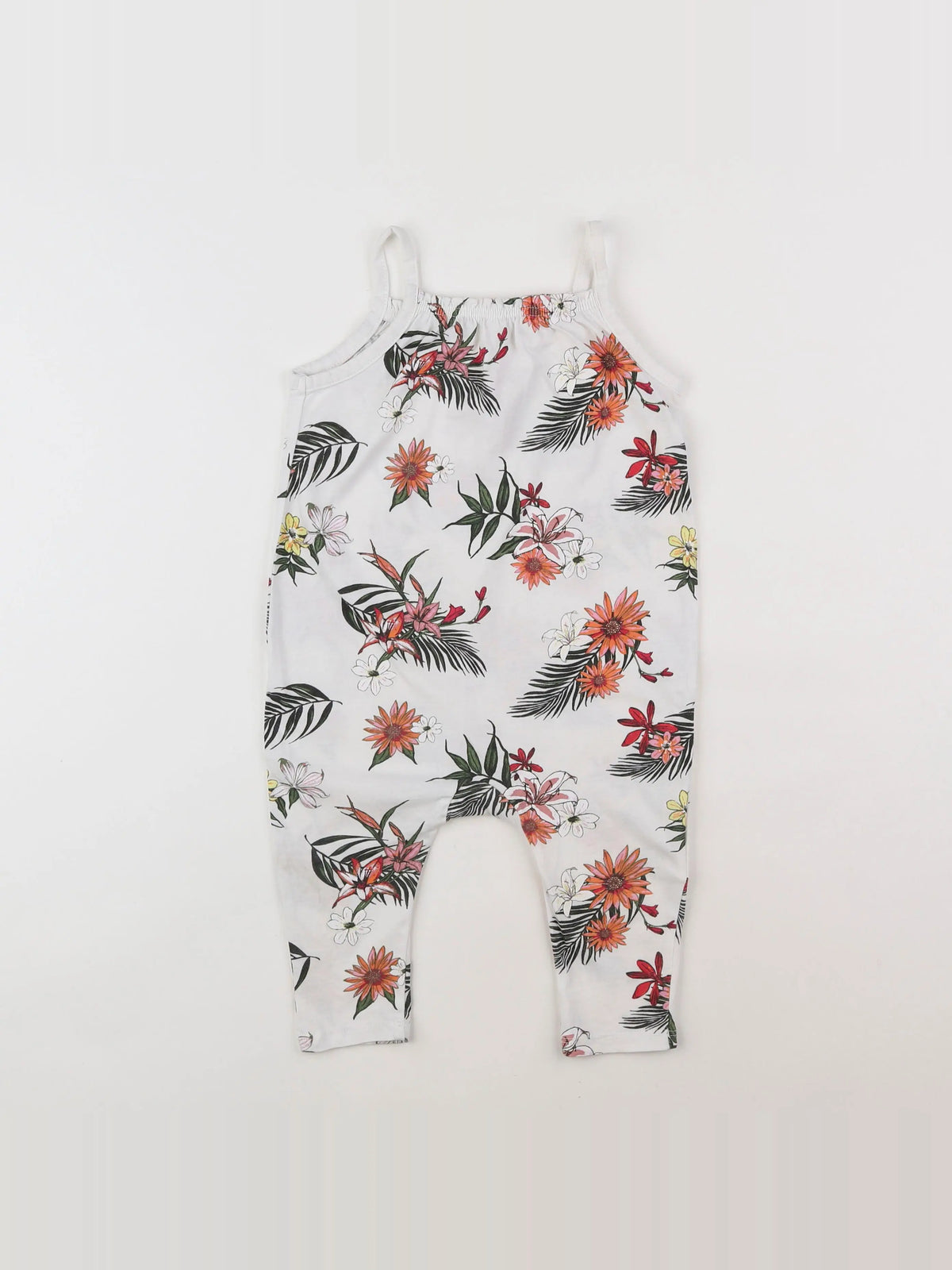 H&M - combinaison blanc - 9/12 mois