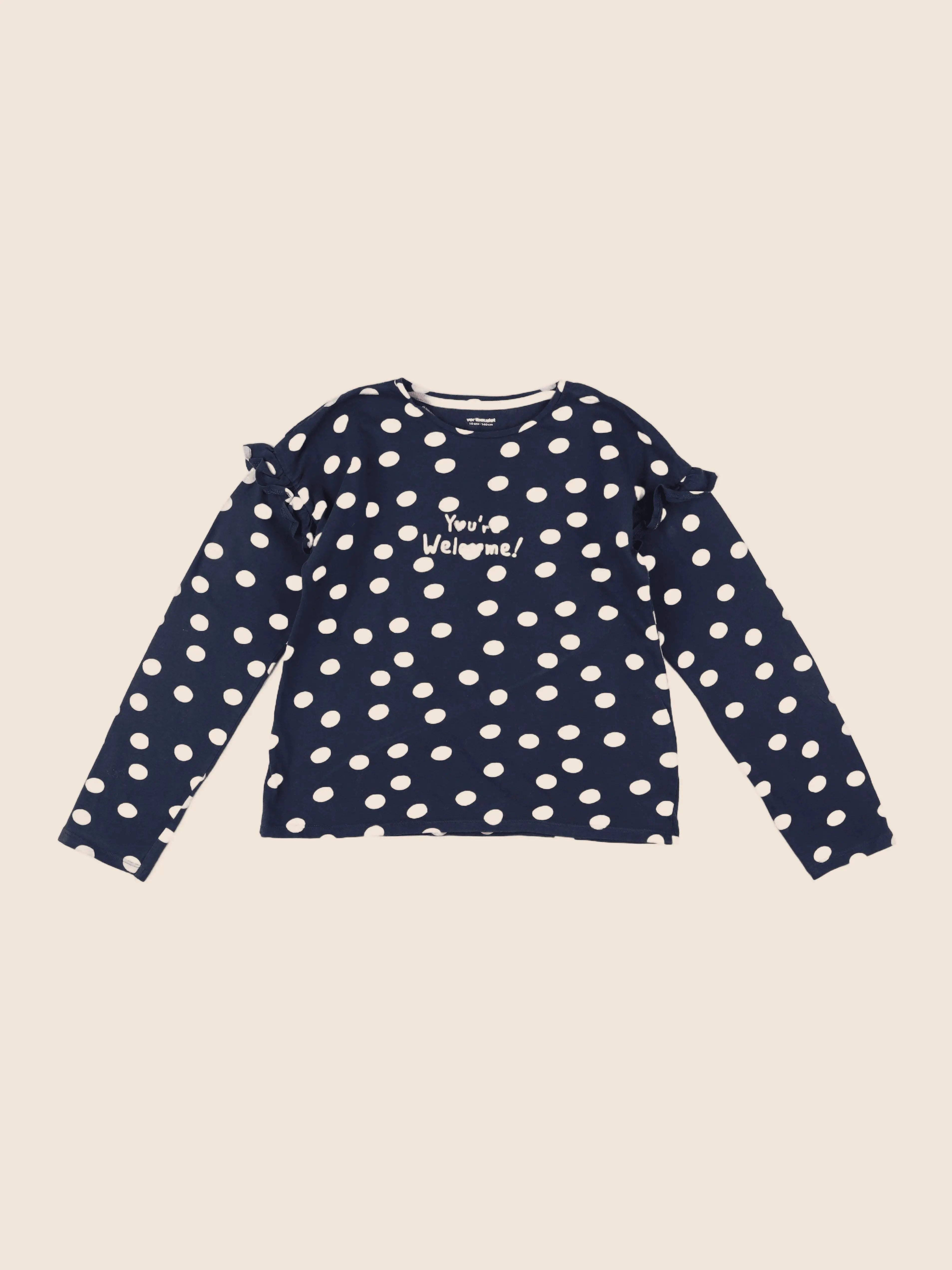 Vertbaudet - tee-shirt bleu - 10 ans