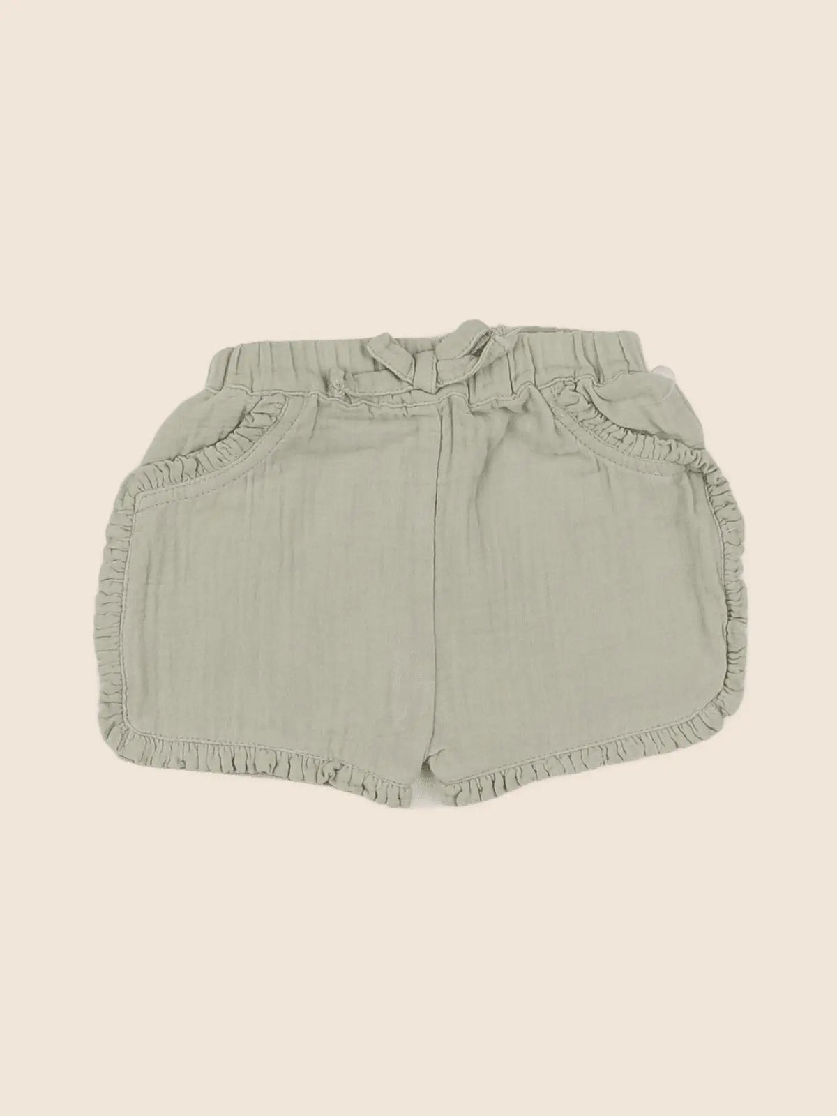 Vertbaudet - short vert - 3 mois