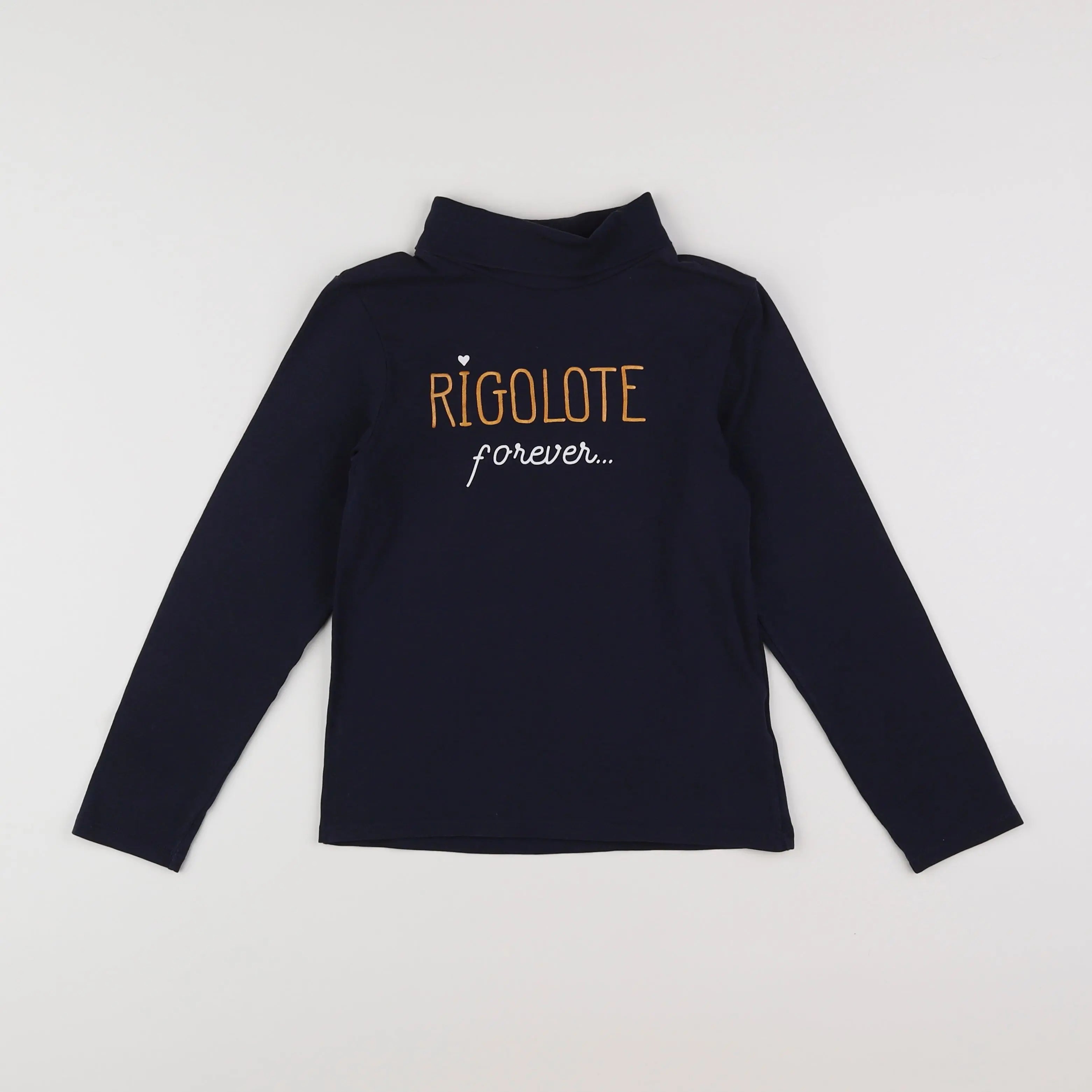 Vertbaudet - tee-shirt bleu - 8 ans