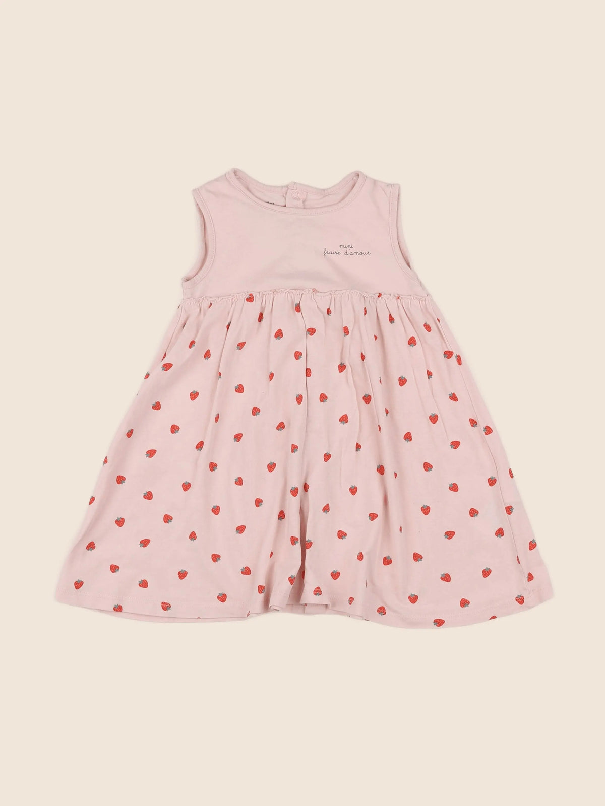 Vertbaudet - robe rose - 18 mois