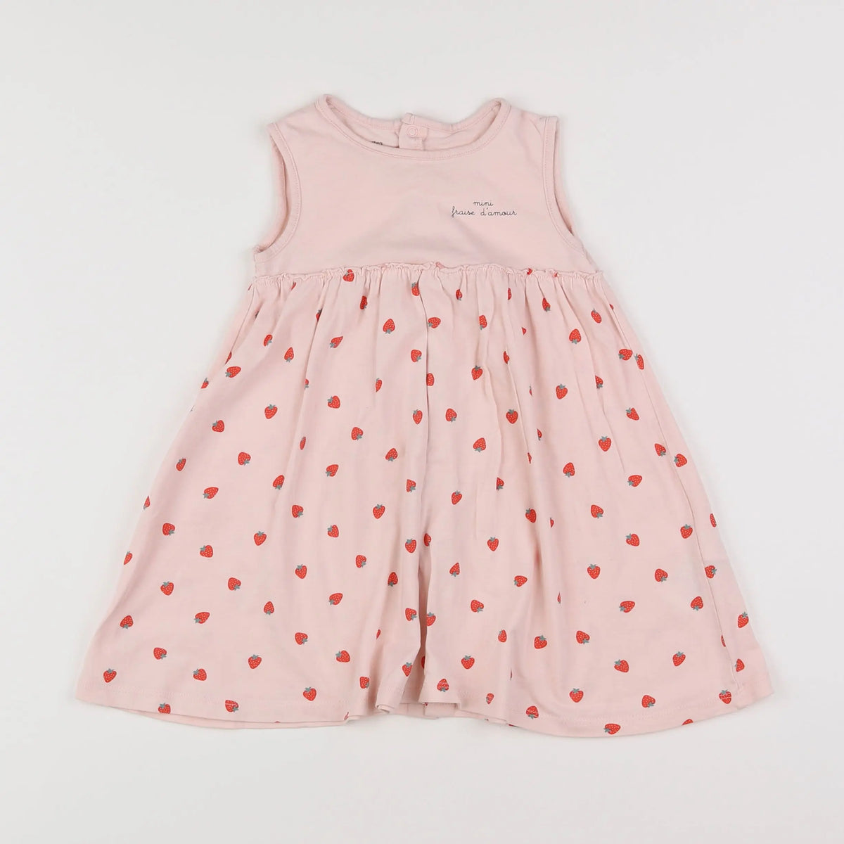 Vertbaudet - robe rose - 18 mois