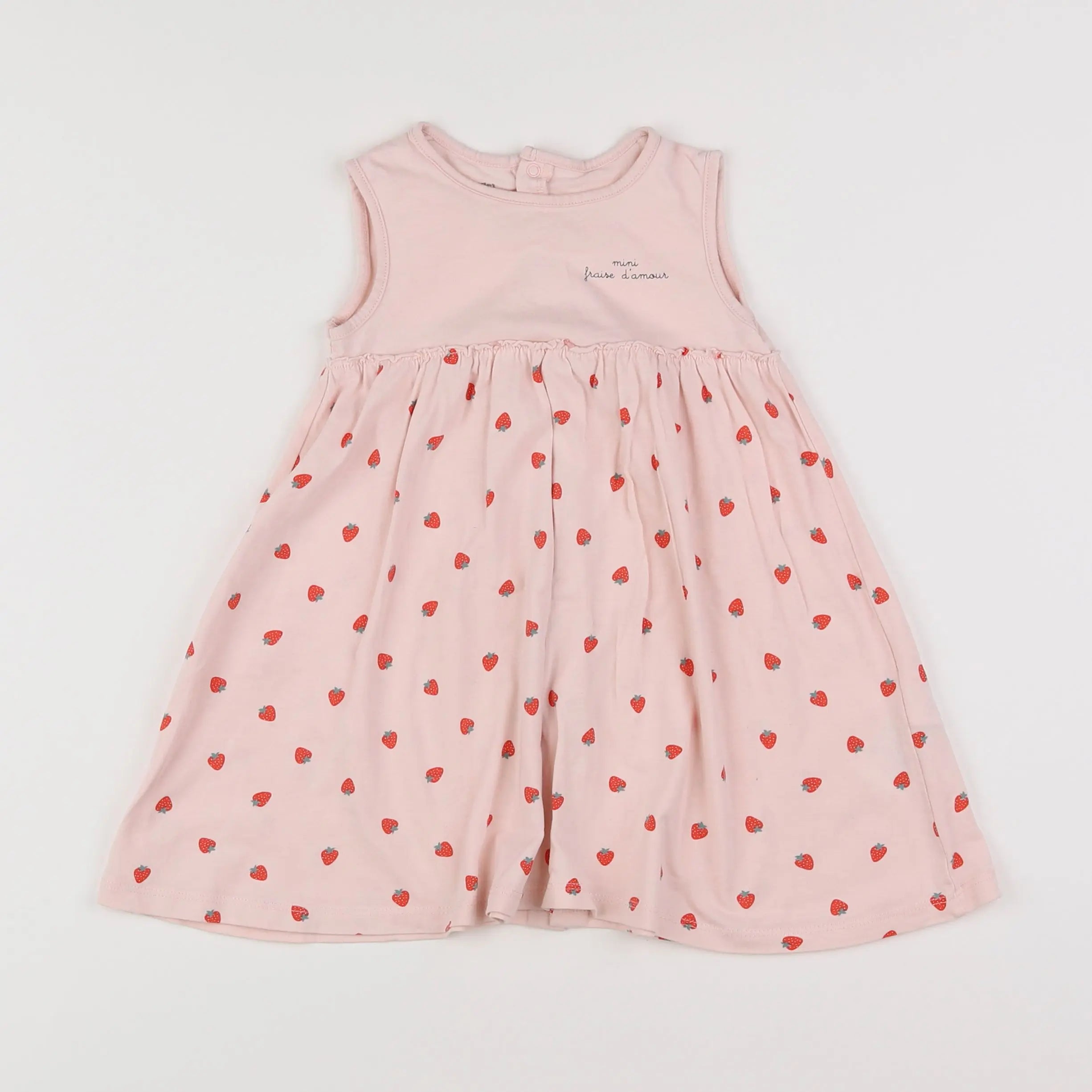 Vertbaudet - robe rose - 18 mois