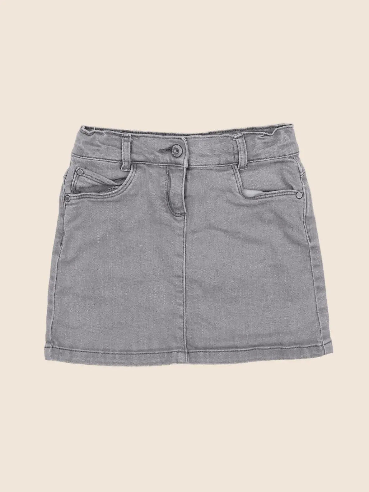 Vertbaudet - jupe gris - 8 ans