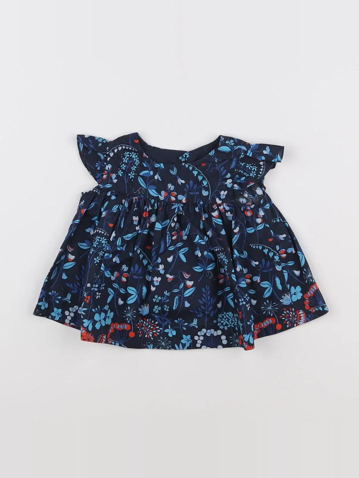 Jacadi - robe bleu - 6 mois
