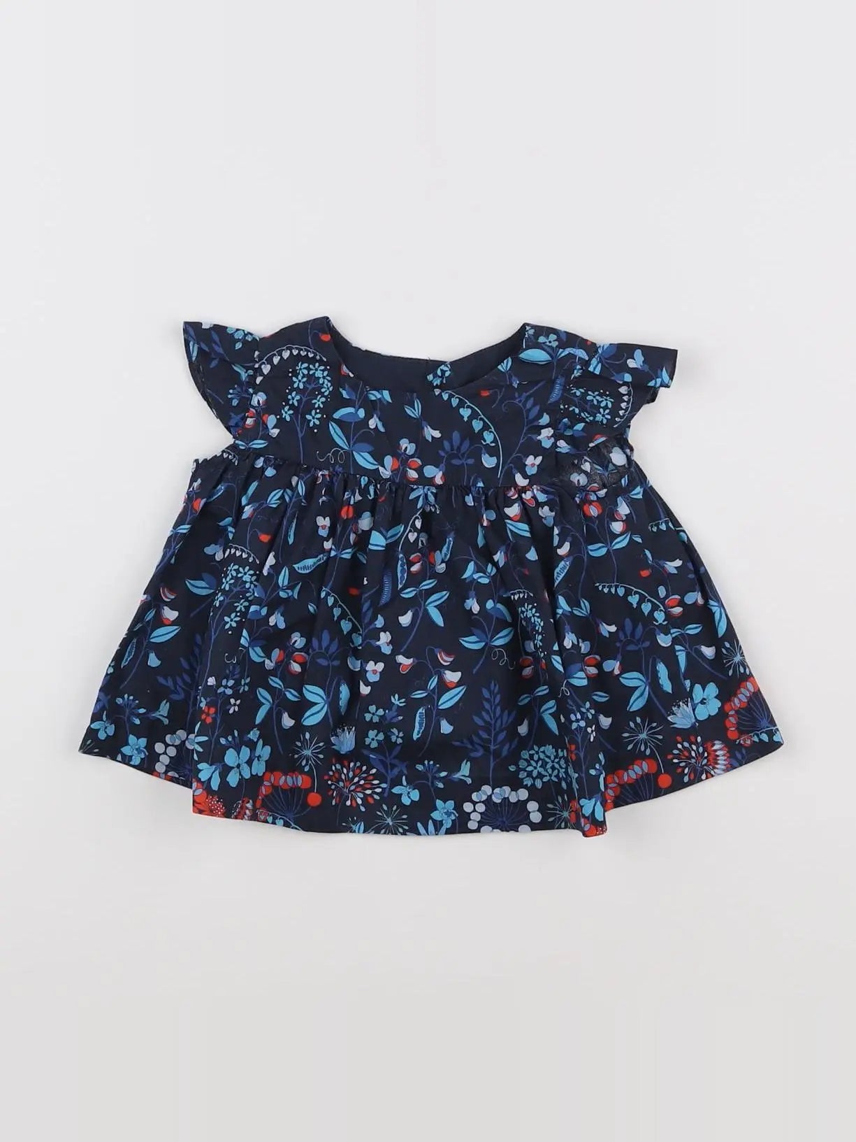 Jacadi - robe bleu - 6 mois