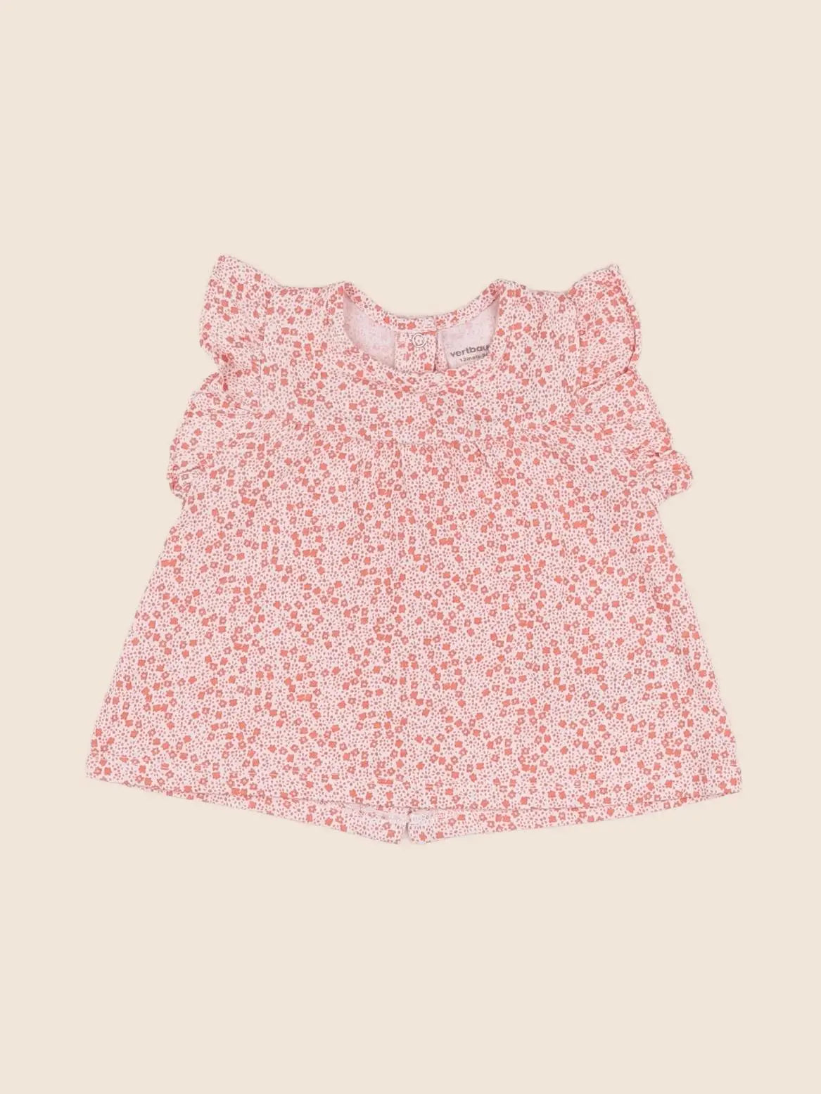 Vertbaudet - tee-shirt rose - 12 mois