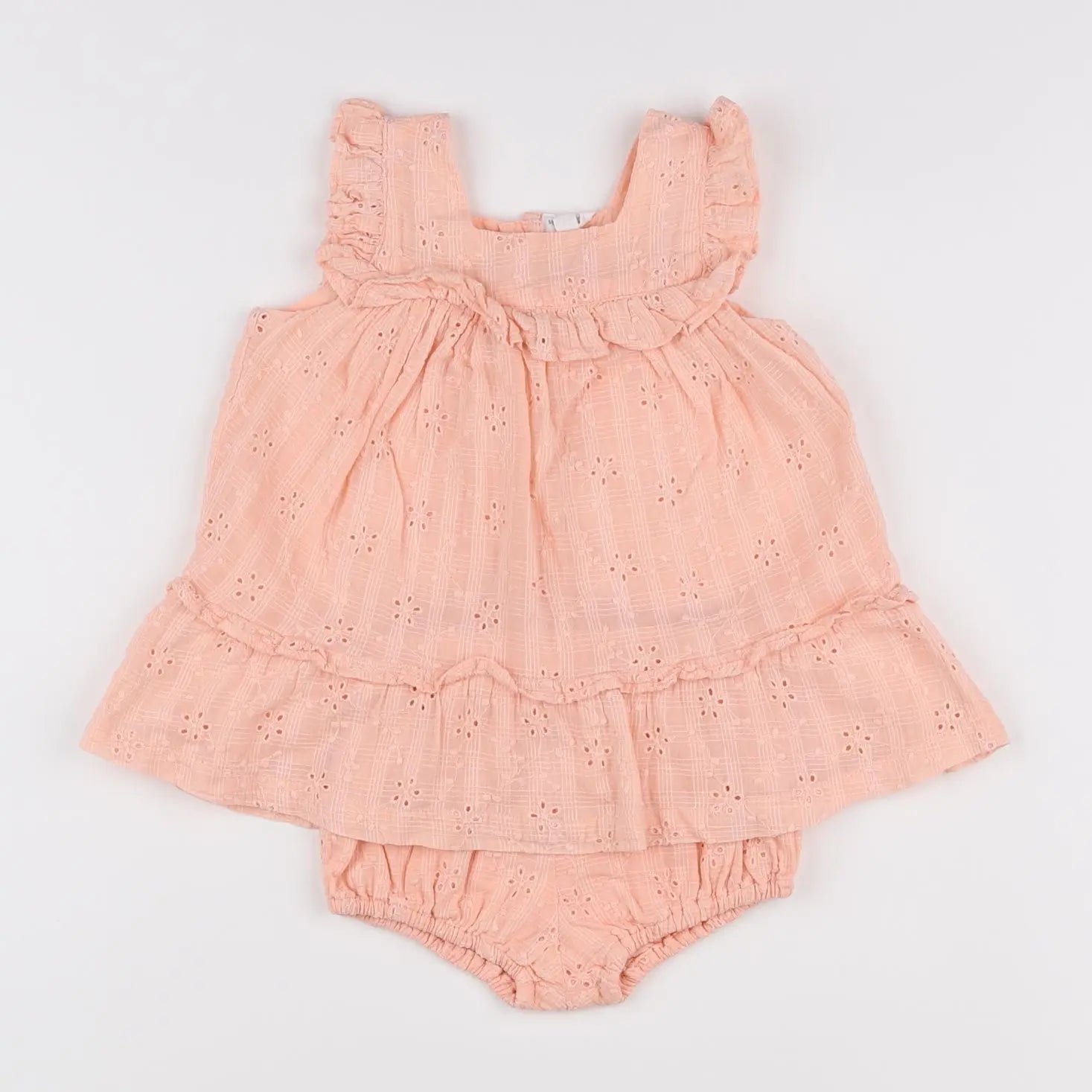 Vertbaudet - robe rose - 12 mois
