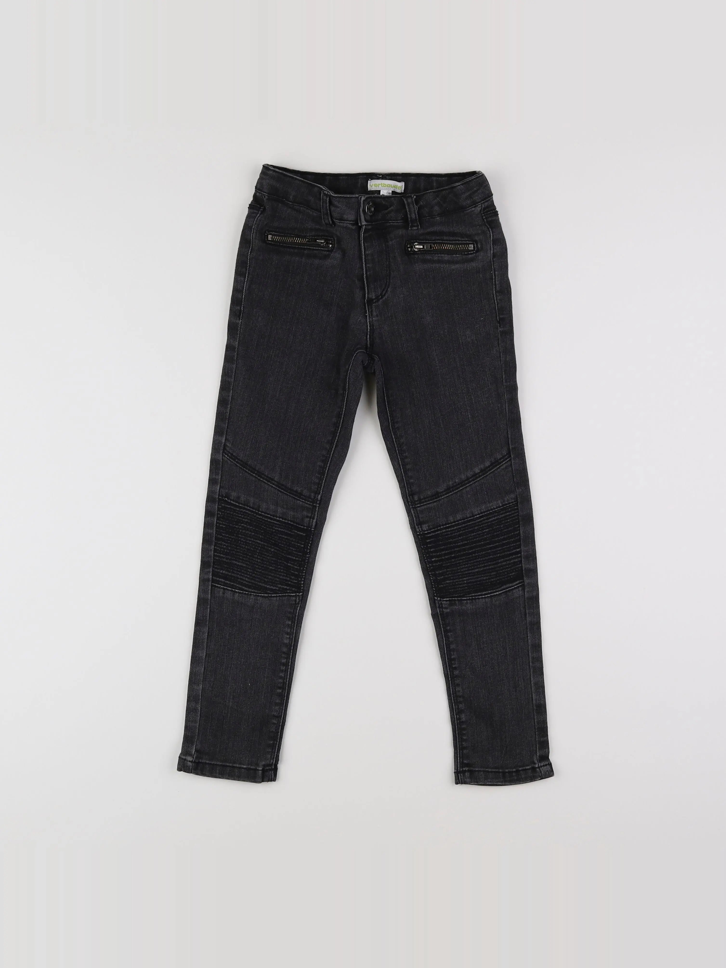Vertbaudet - jean gris - 6 ans