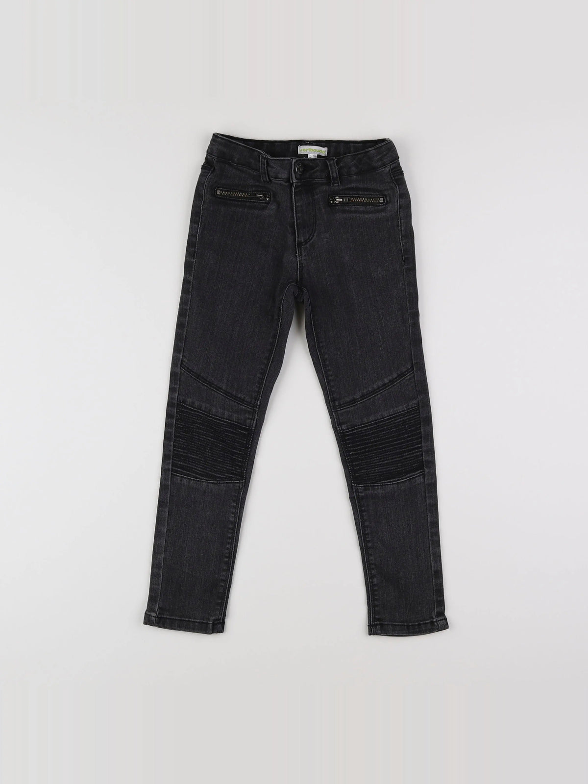 Vertbaudet - jean gris - 6 ans