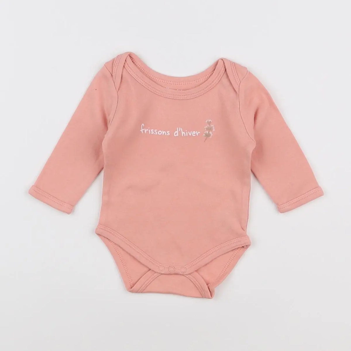 Vertbaudet - body rose - 3 mois