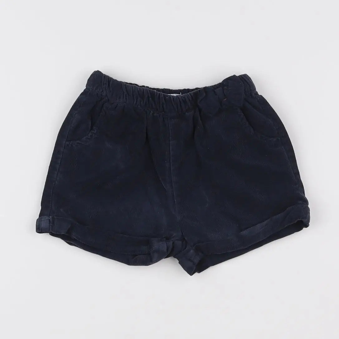Vertbaudet - short bleu - 18 mois