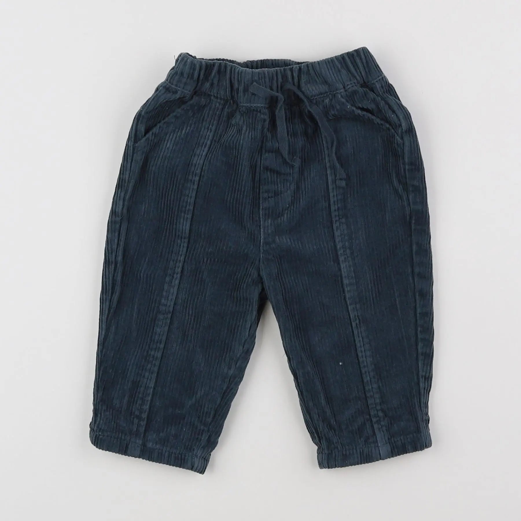 Vertbaudet - pantalon vert - 6 mois
