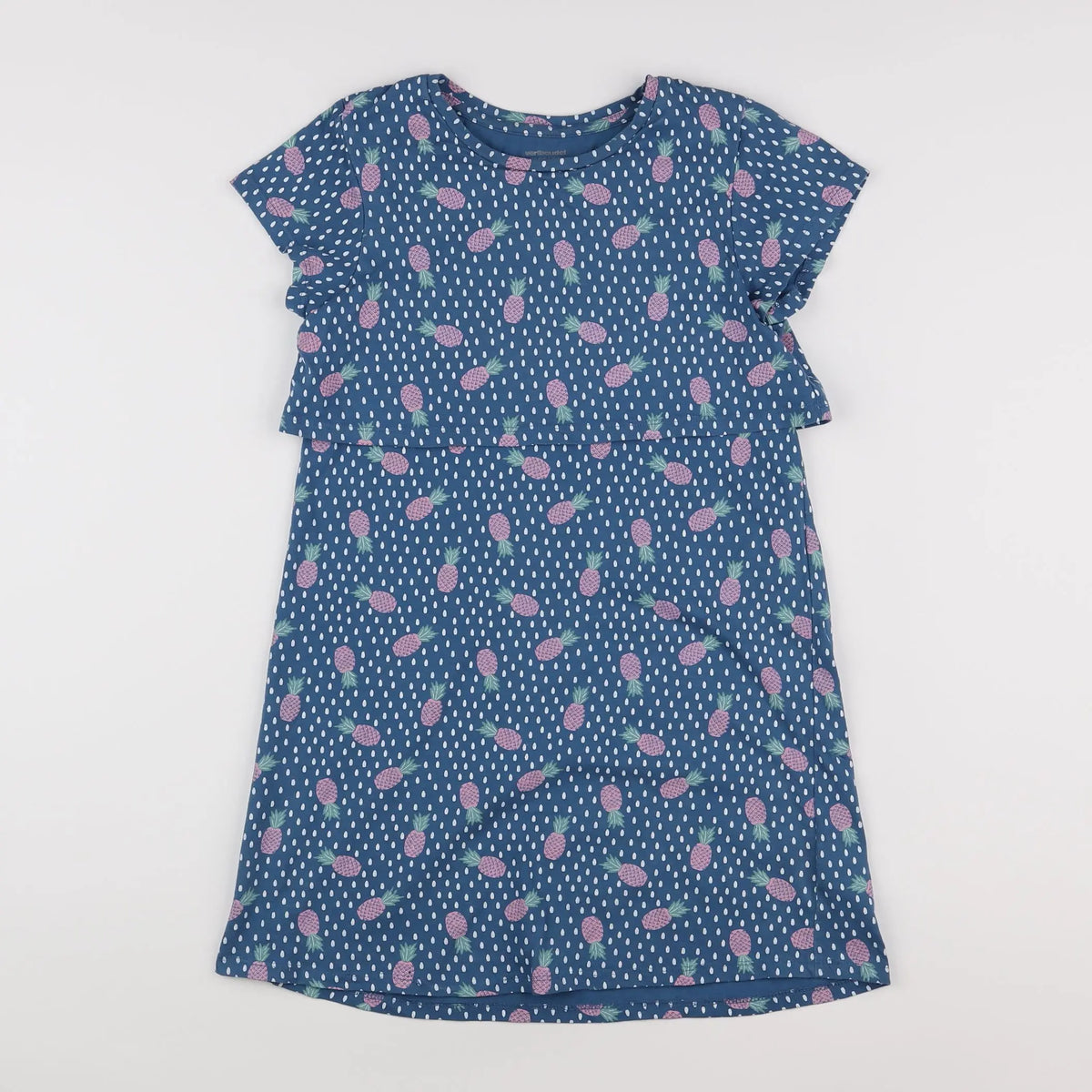 Vertbaudet - robe bleu - 10 ans