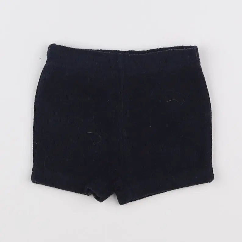 Vertbaudet - short bleu - 6 mois