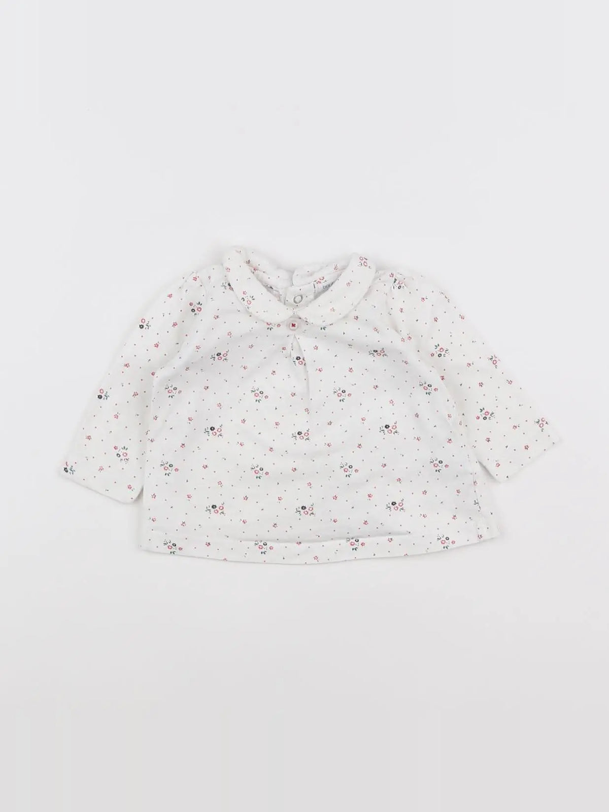 Boutchou - tee-shirt blanc - 3 mois