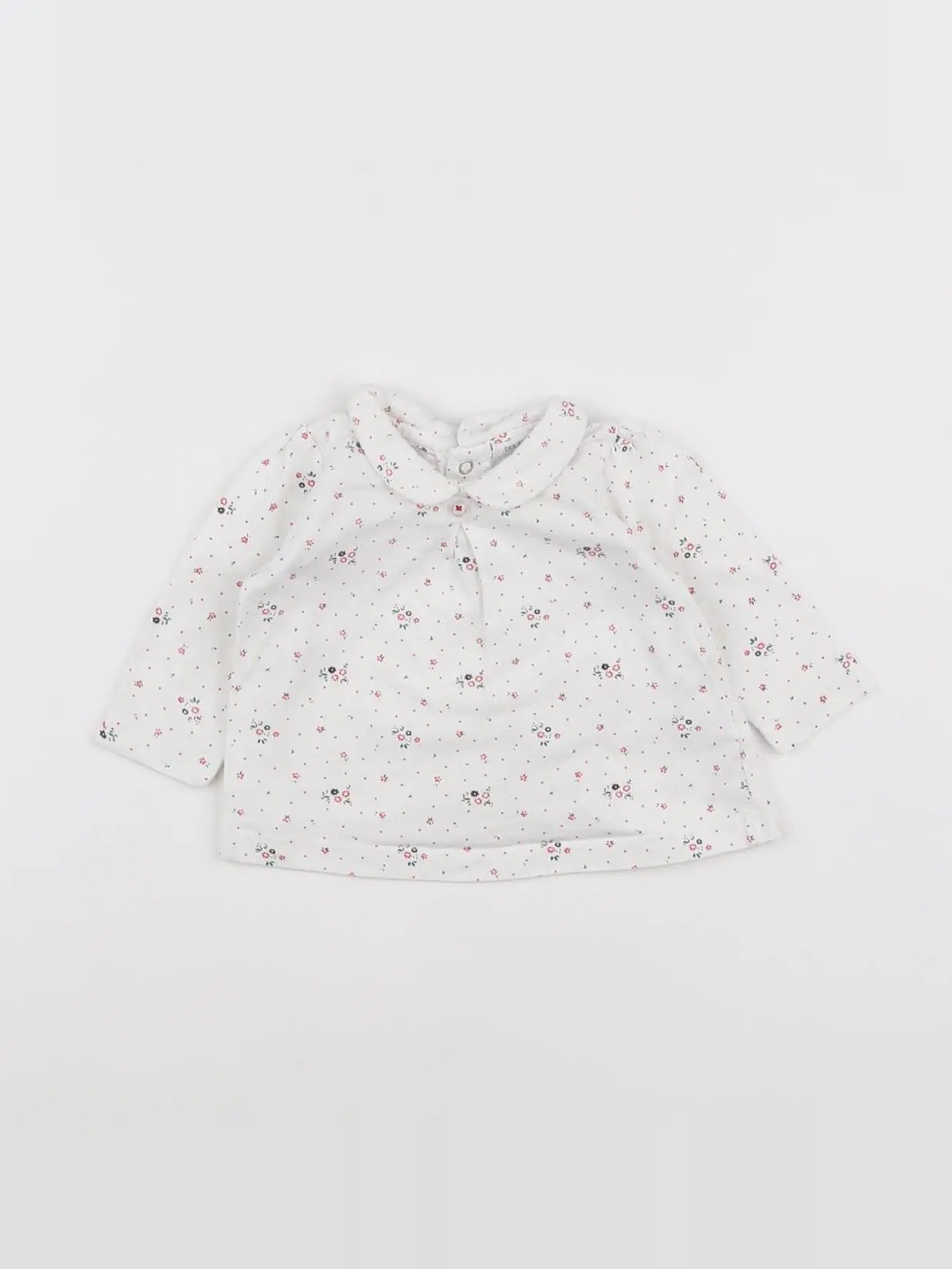 Boutchou - tee-shirt blanc - 3 mois