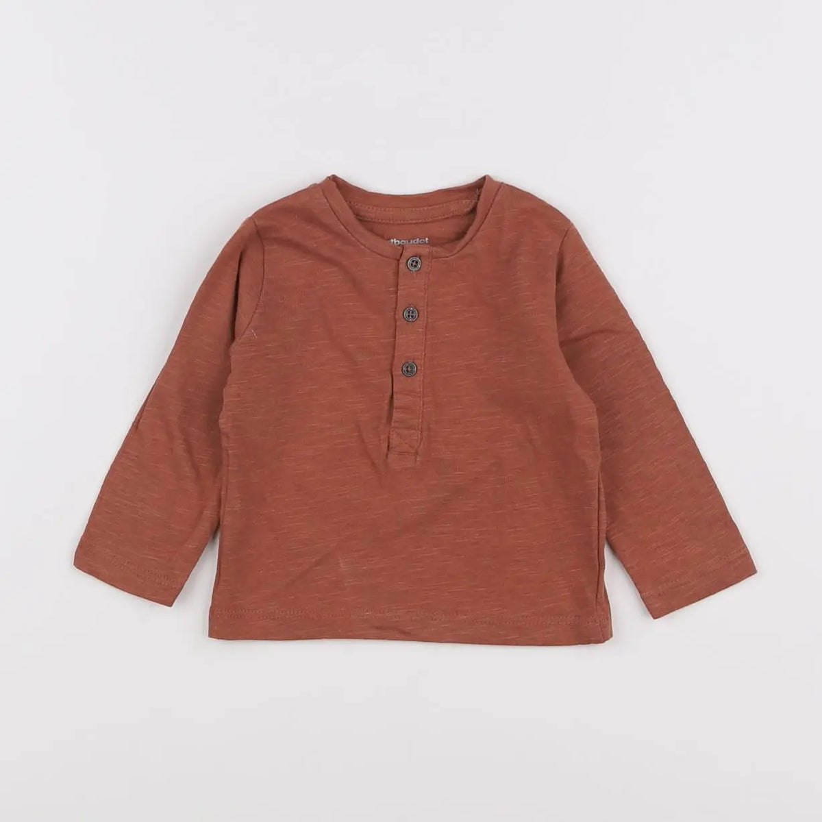 Vertbaudet - tee-shirt marron - 3 mois