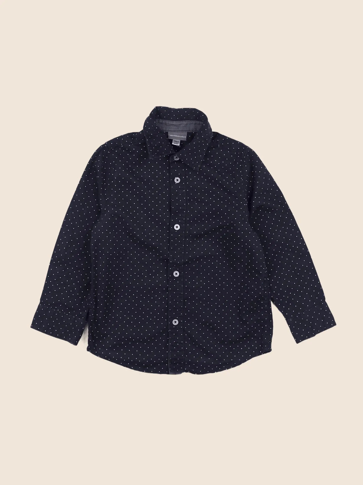 Vertbaudet - chemise bleu - 4 ans