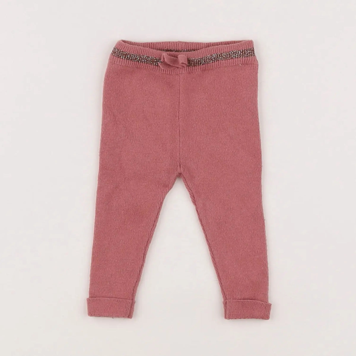 Vertbaudet - legging rose - 3 mois