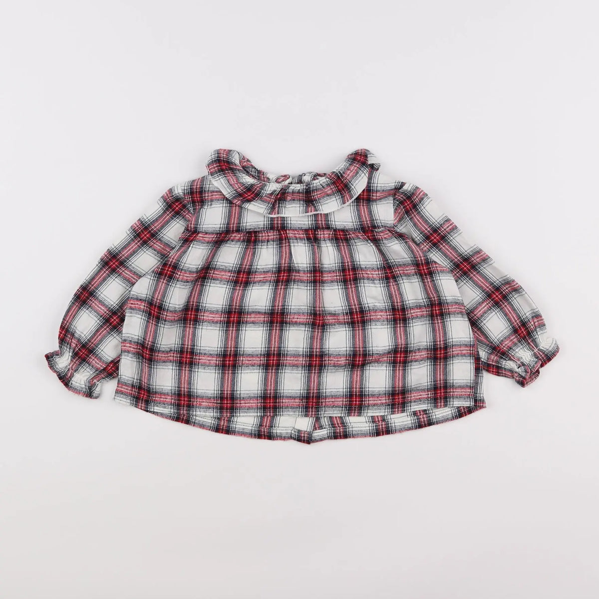 Vertbaudet - blouse multicolore - 12 mois