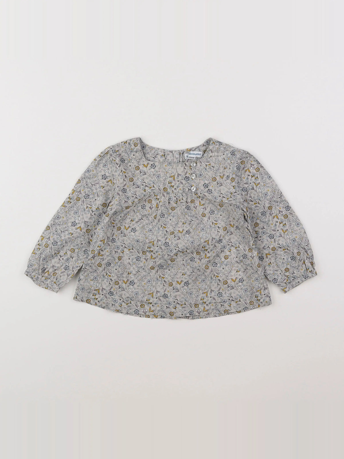 Vertbaudet - blouse gris - 18 mois