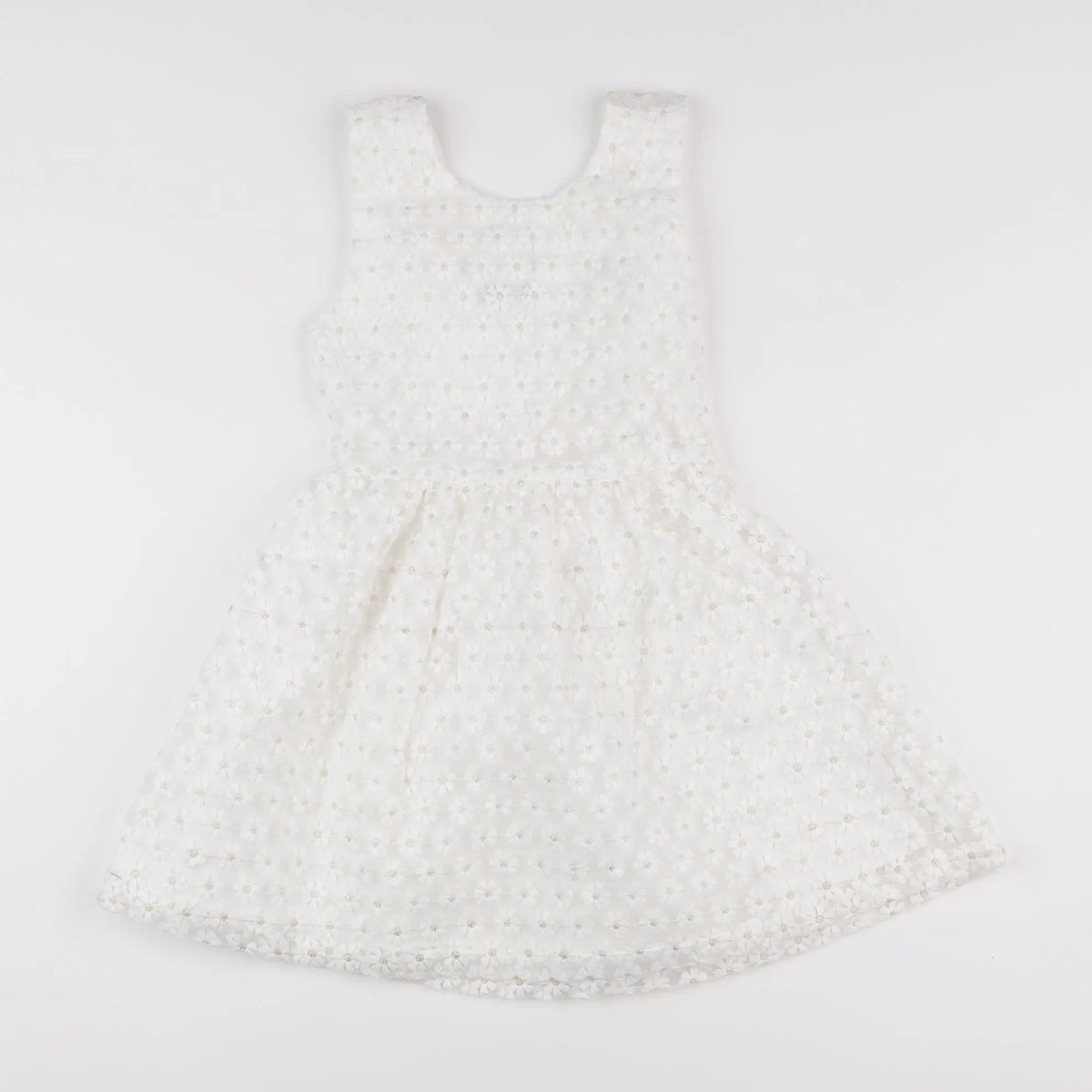 Vertbaudet - robe blanc - 10 ans