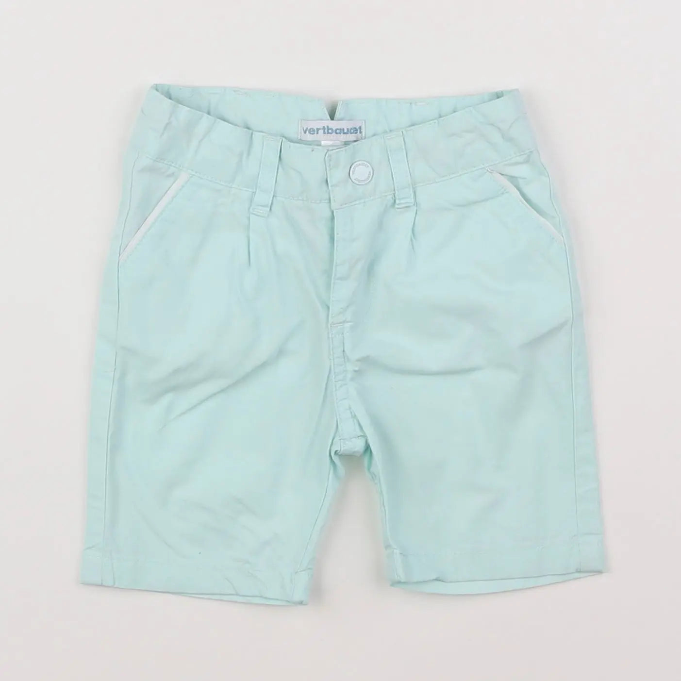 Vertbaudet - short vert - 6 mois