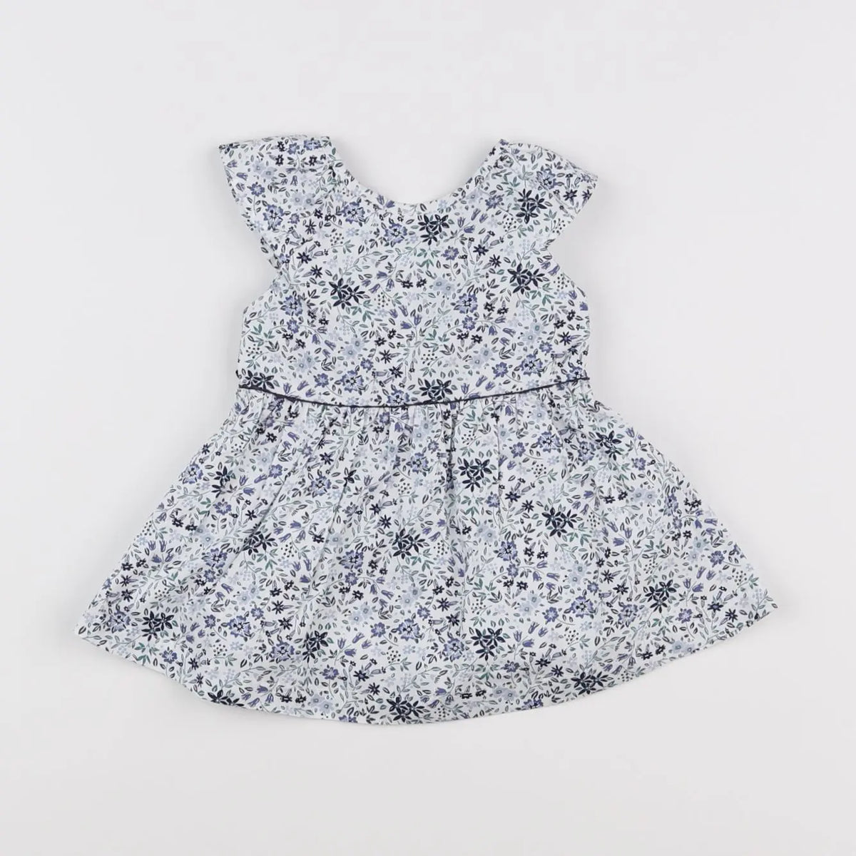 Vertbaudet - robe bleu - 3 mois
